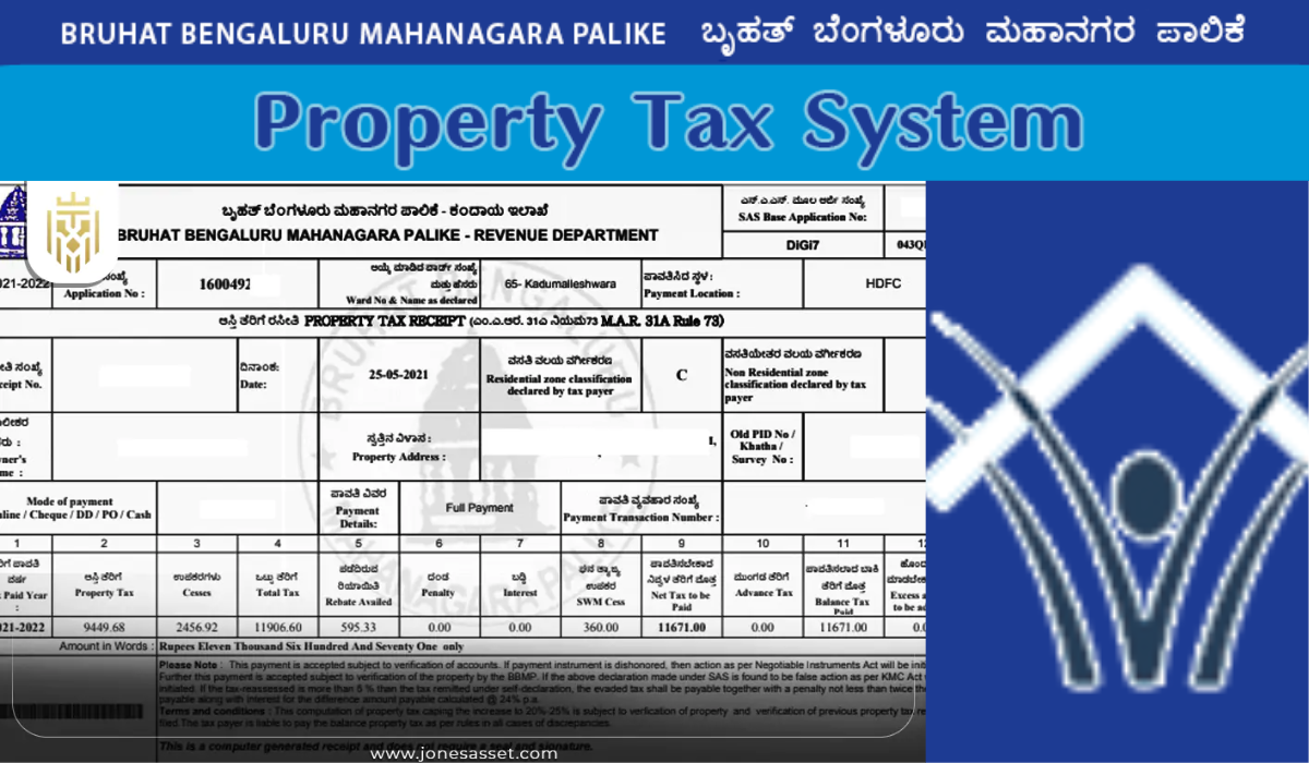 BBMP Property Tax Receipt